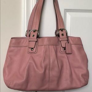 Pink Coach purse